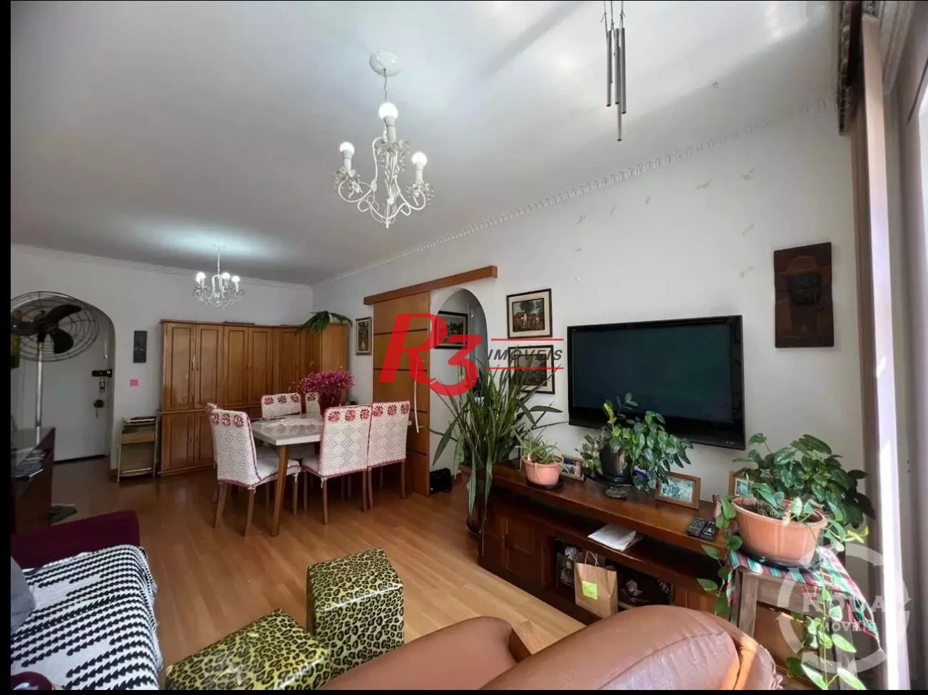 Apartamento com 2 dormitórios à venda, 134 m² por R$ 550.000,00 - Encruzilhada - Santos/SP