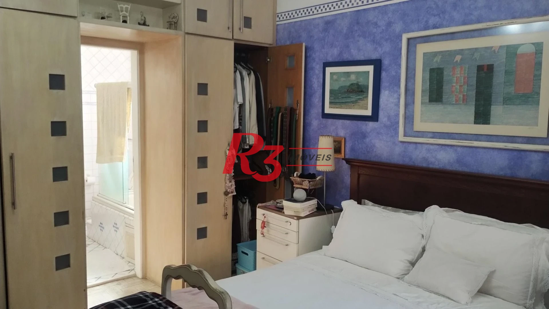 Apartamento com 3 dormitórios à venda, 176 m² por R$ 1.800.000,00 - Boqueirão - Santos/SP
