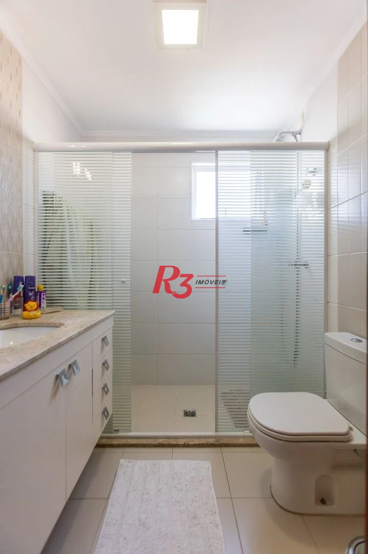 Apartamento com 4 dormitórios à venda, 232 m² por R$ 3.190.000,00 - Embaré - Santos/SP