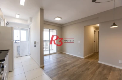 Apartamento para alugar, 64 m² por R$ 4.940,97/mês - Marapé - Santos/SP