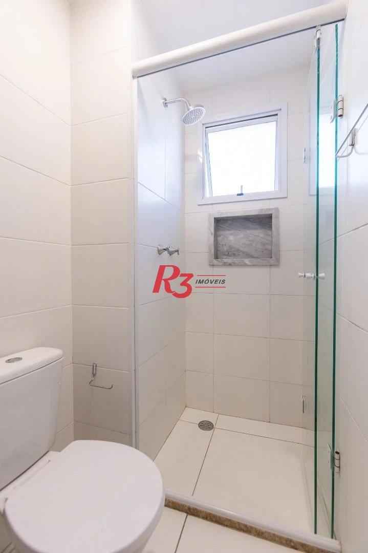 Apartamento com 2 dormitórios para alugar, 64 m² por R$ 4.200,00/mês - Marapé - Santos/SP