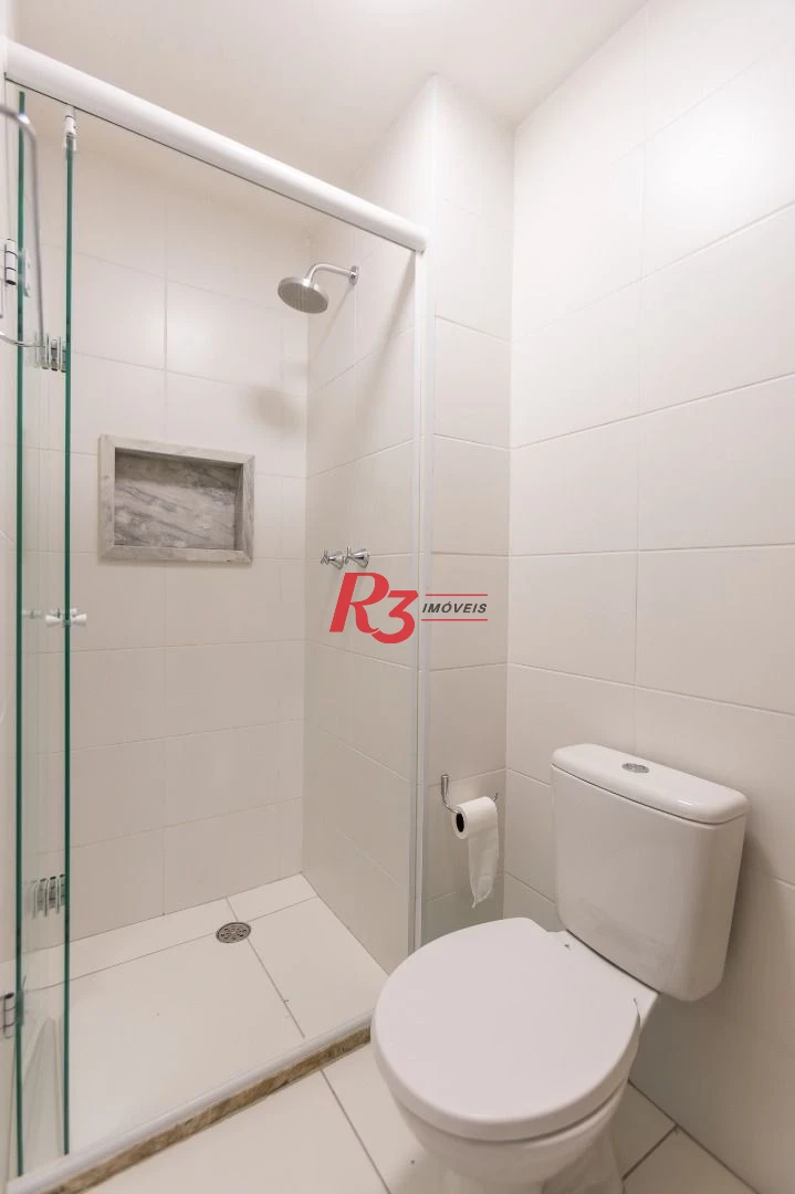 Apartamento com 2 dormitórios para alugar, 64 m² por R$ 4.200,00/mês - Marapé - Santos/SP