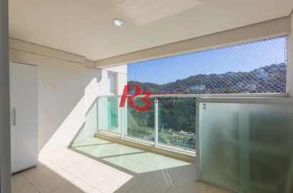 Apartamento com 2 dormitórios à venda, 66 m² por R$ 695.000,00 - José Menino - Santos/SP