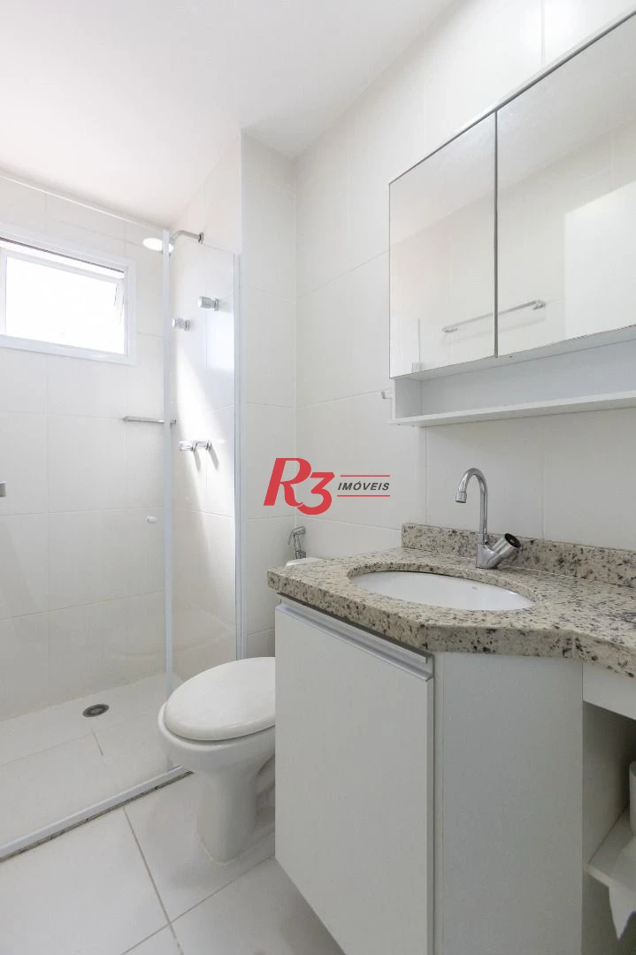 Apartamento com 2 dormitórios à venda, 66 m² por R$ 695.000,00 - José Menino - Santos/SP