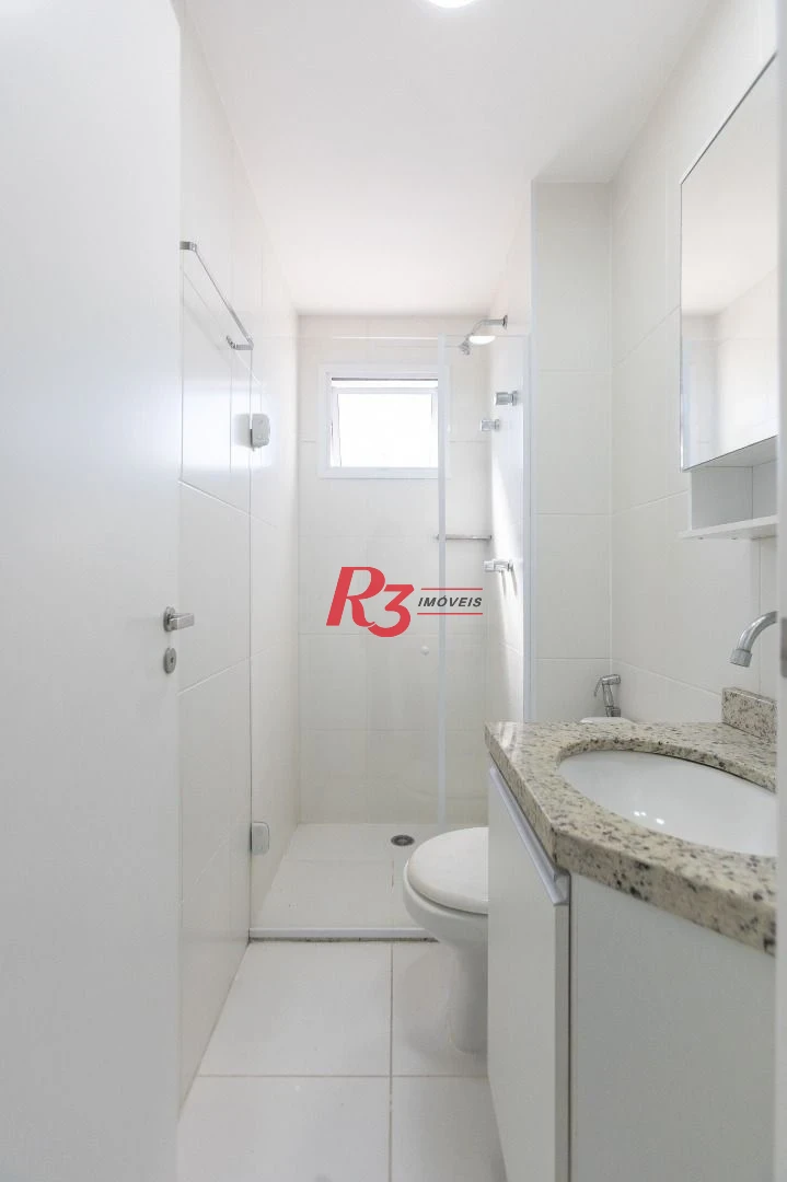 Apartamento com 2 dormitórios à venda, 66 m² por R$ 695.000,00 - José Menino - Santos/SP