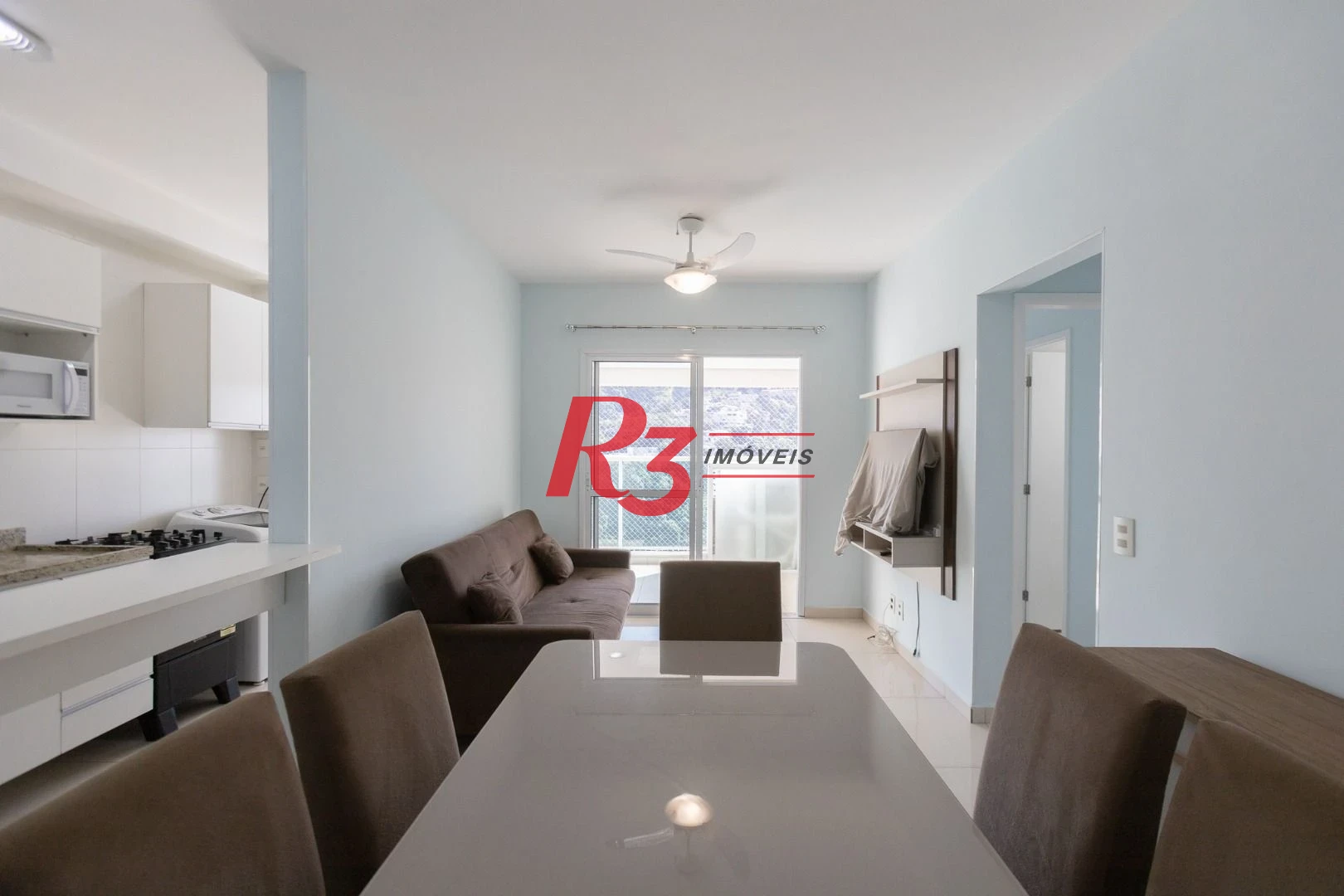 Apartamento com 2 dormitórios à venda, 66 m² por R$ 695.000,00 - José Menino - Santos/SP