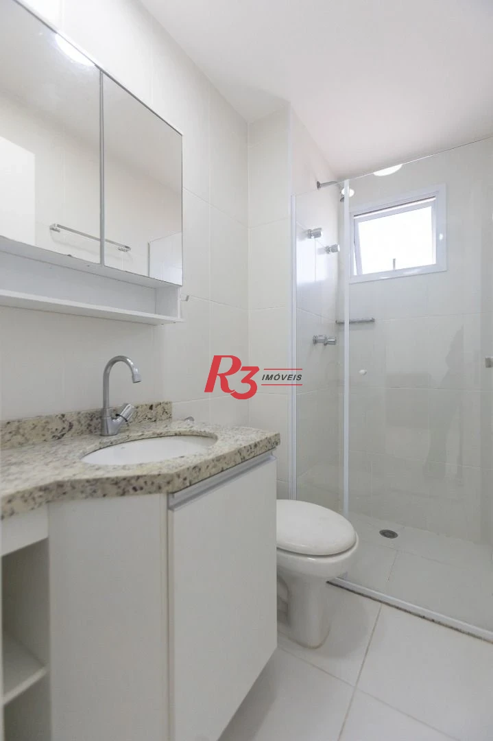 Apartamento com 2 dormitórios à venda, 66 m² por R$ 695.000,00 - José Menino - Santos/SP