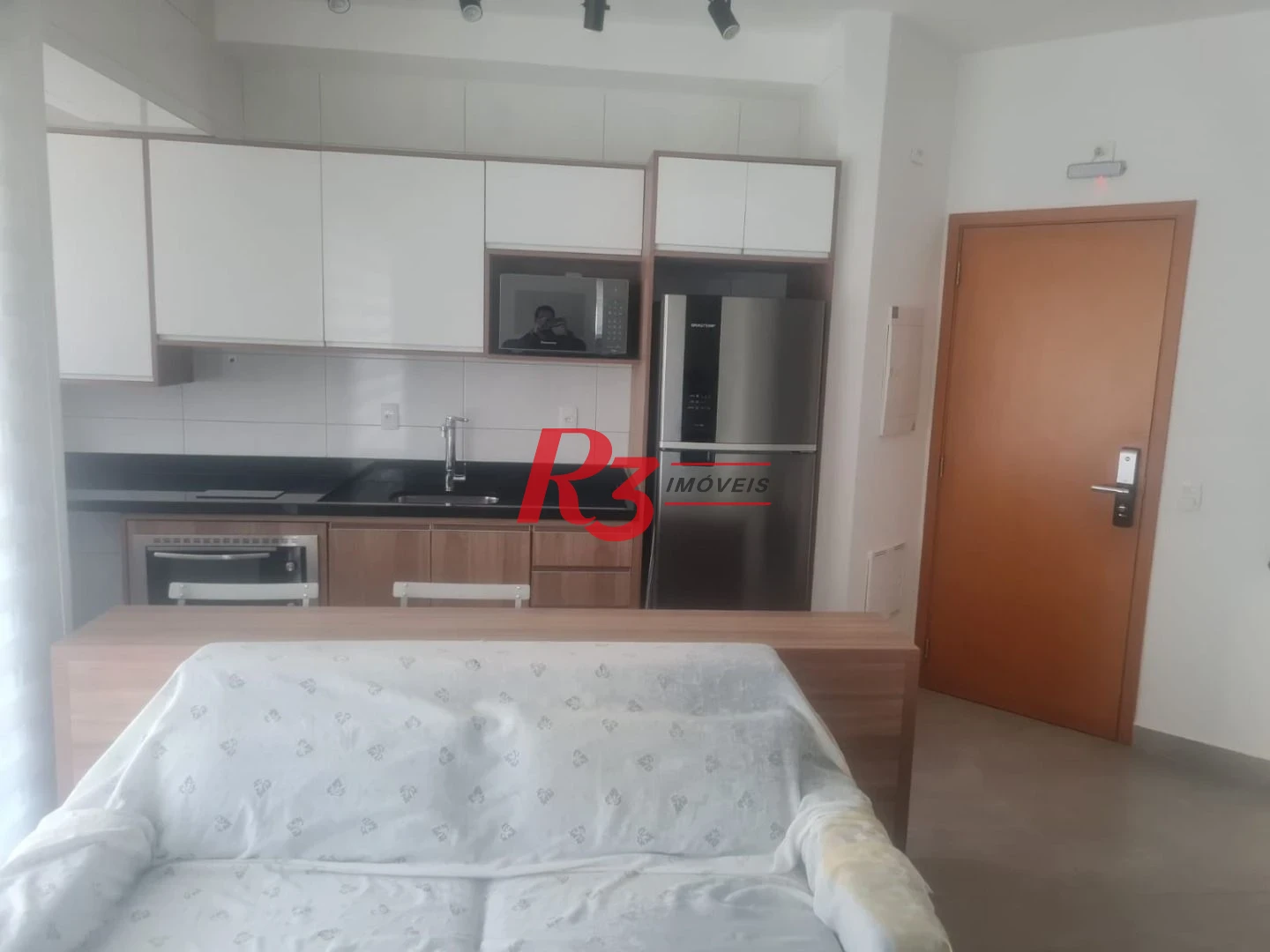 Apartamento com 1 dormitório, 46 m² - venda por R$ 890.000,00 ou aluguel por R$ 5.800,33/mês - Boqueirão - Santos/SP