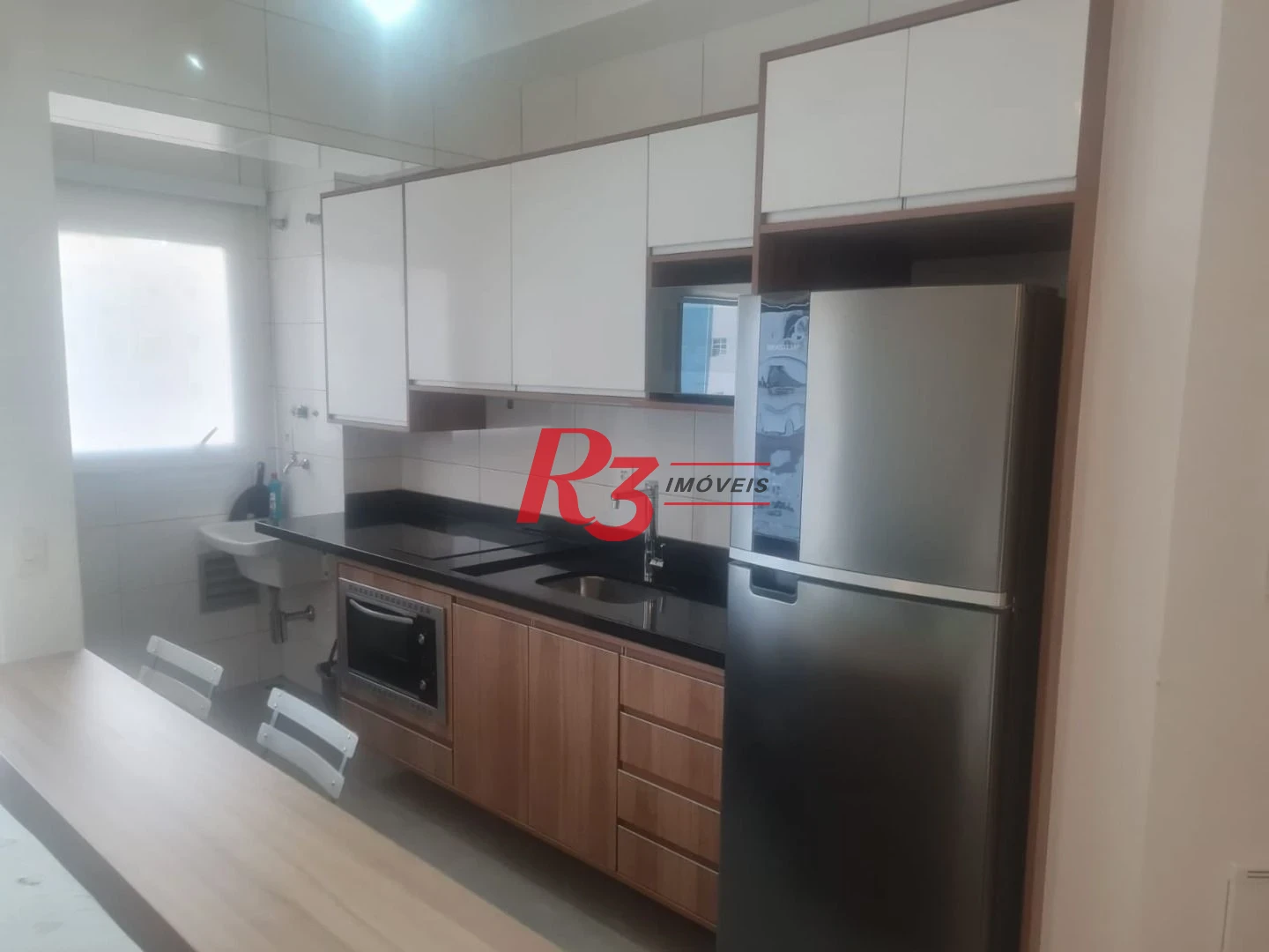 Apartamento com 1 dormitório, 46 m² - venda por R$ 890.000,00 ou aluguel por R$ 5.800,33/mês - Boqueirão - Santos/SP