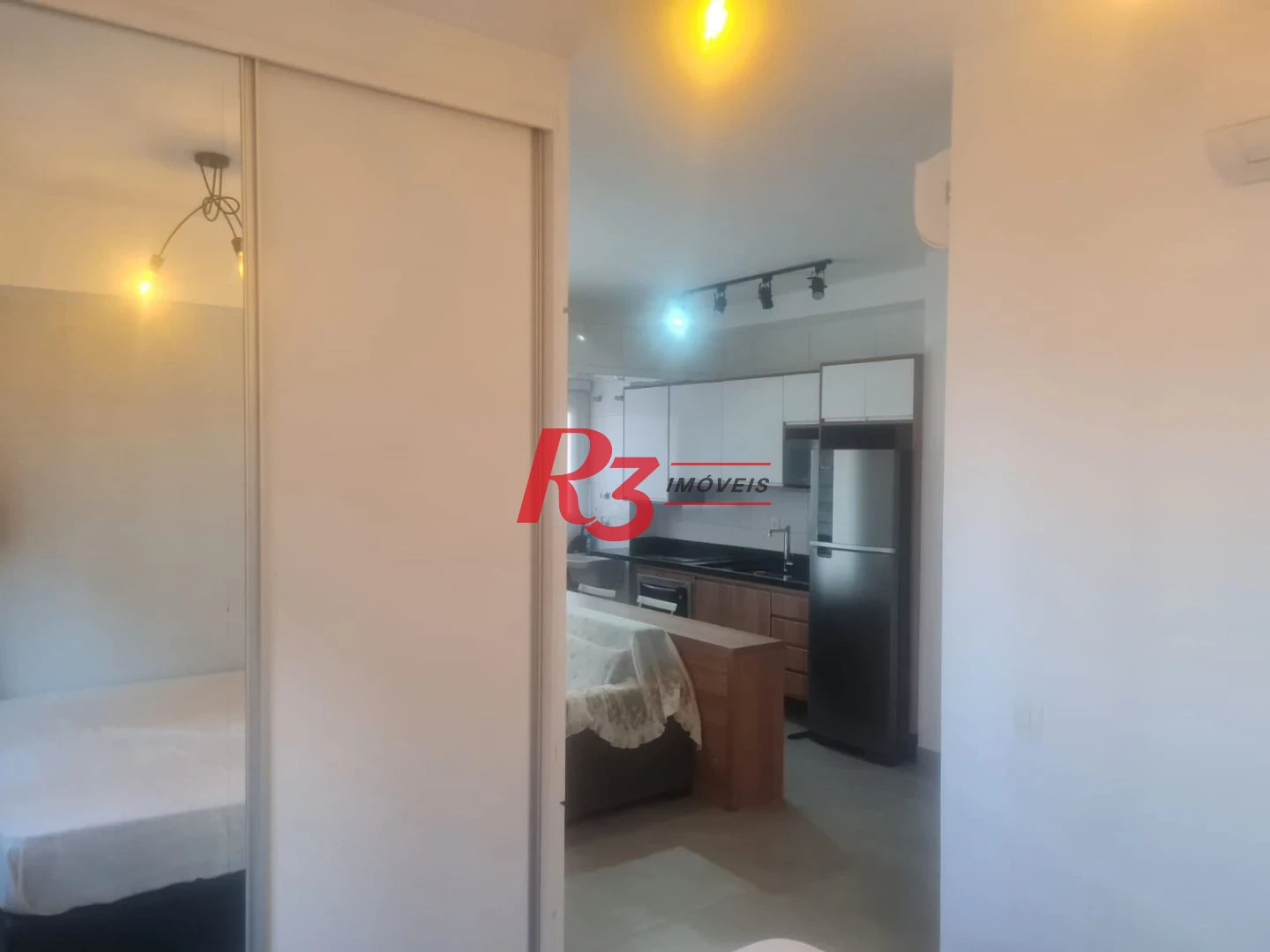 Apartamento com 1 dormitório, 46 m² - venda por R$ 890.000,00 ou aluguel por R$ 5.800,33/mês - Boqueirão - Santos/SP