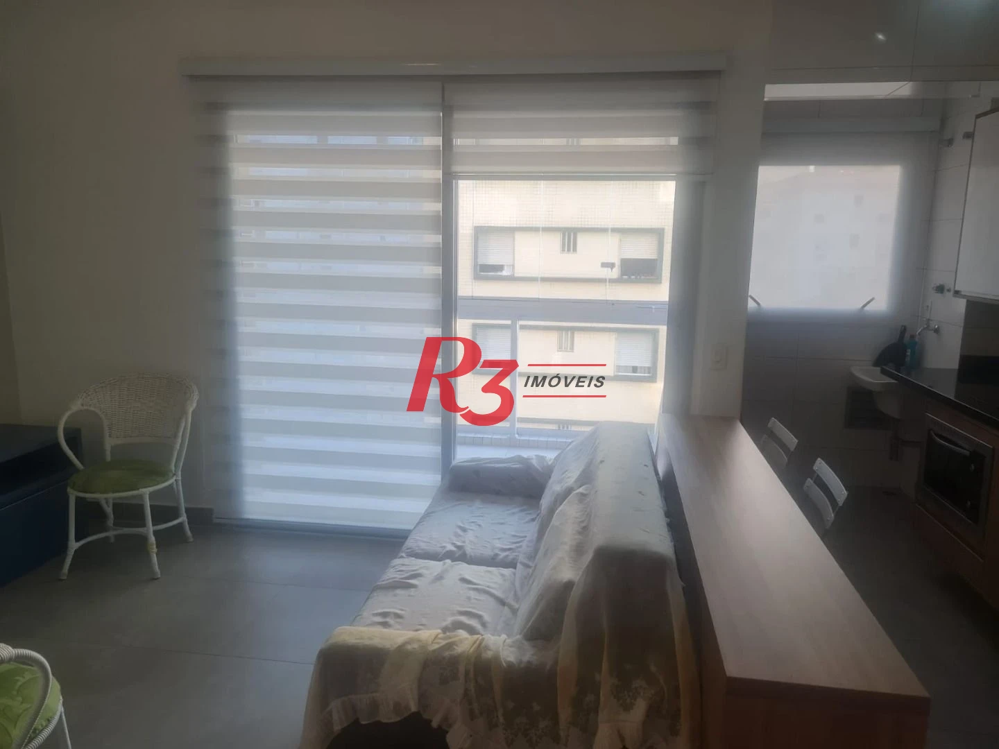 Apartamento com 1 dormitório, 46 m² - venda por R$ 890.000,00 ou aluguel por R$ 5.800,33/mês - Boqueirão - Santos/SP