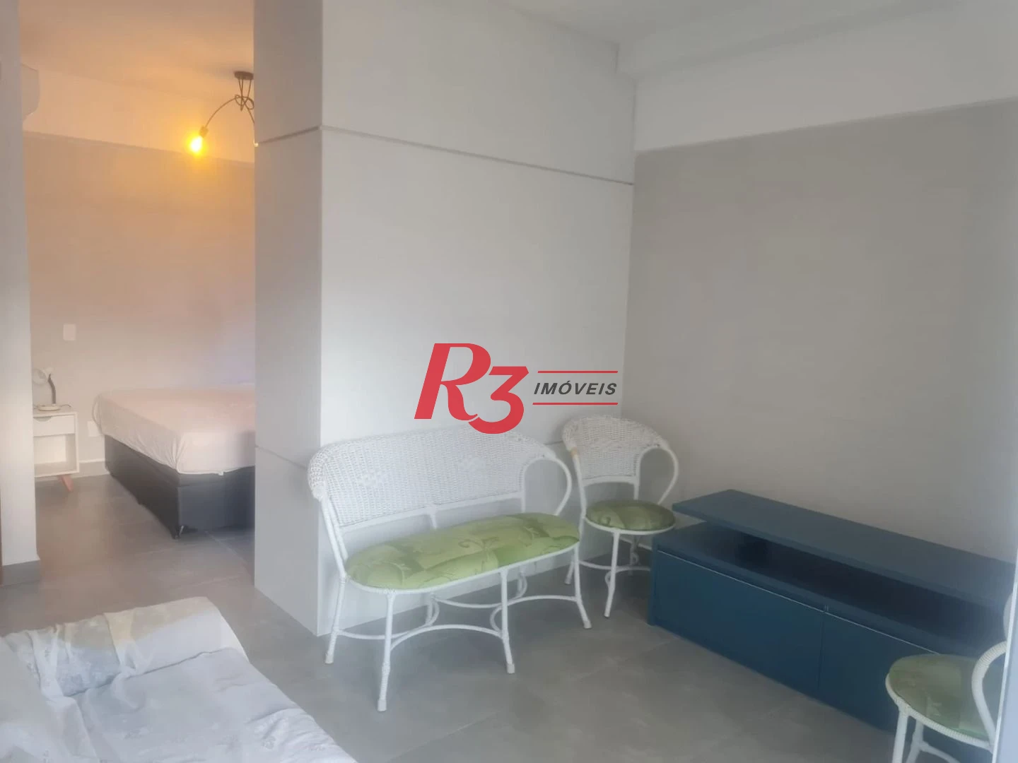 Apartamento com 1 dormitório, 46 m² - venda por R$ 890.000,00 ou aluguel por R$ 5.800,33/mês - Boqueirão - Santos/SP