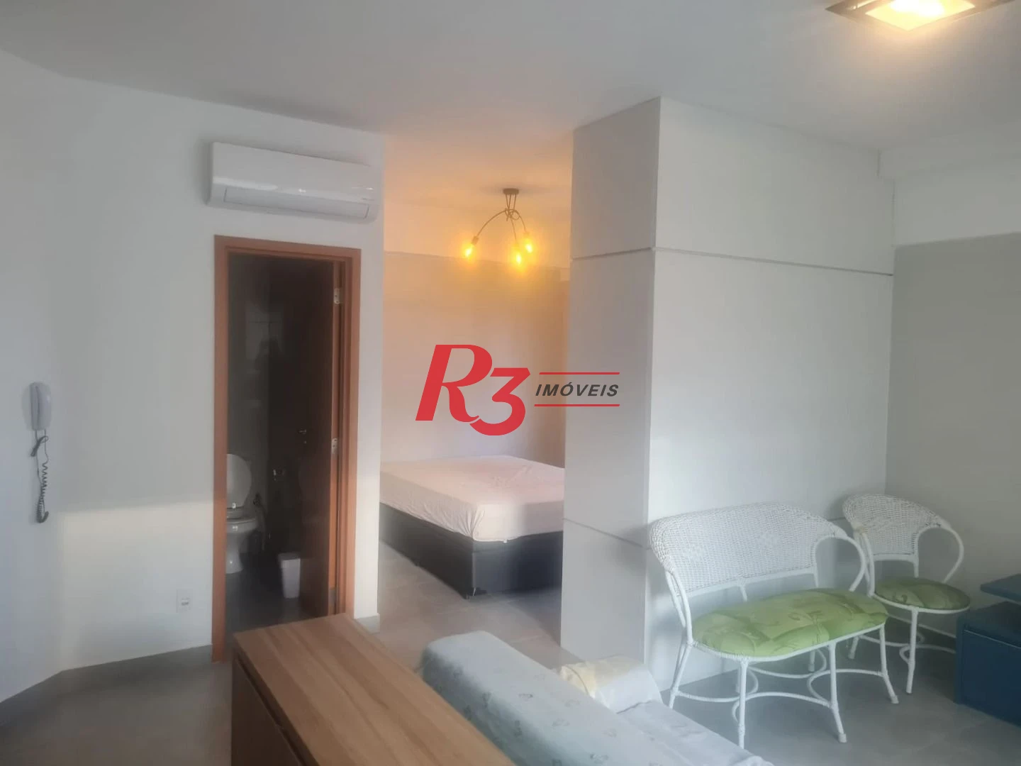 Apartamento com 1 dormitório, 46 m² - venda por R$ 890.000,00 ou aluguel por R$ 5.800,33/mês - Boqueirão - Santos/SP