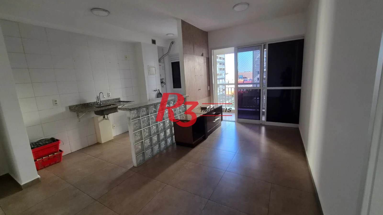 Apartamento com 1 dormitório para alugar, 50 m² por R$ 3.300,00/mês - Vila Matias - Santos/SP