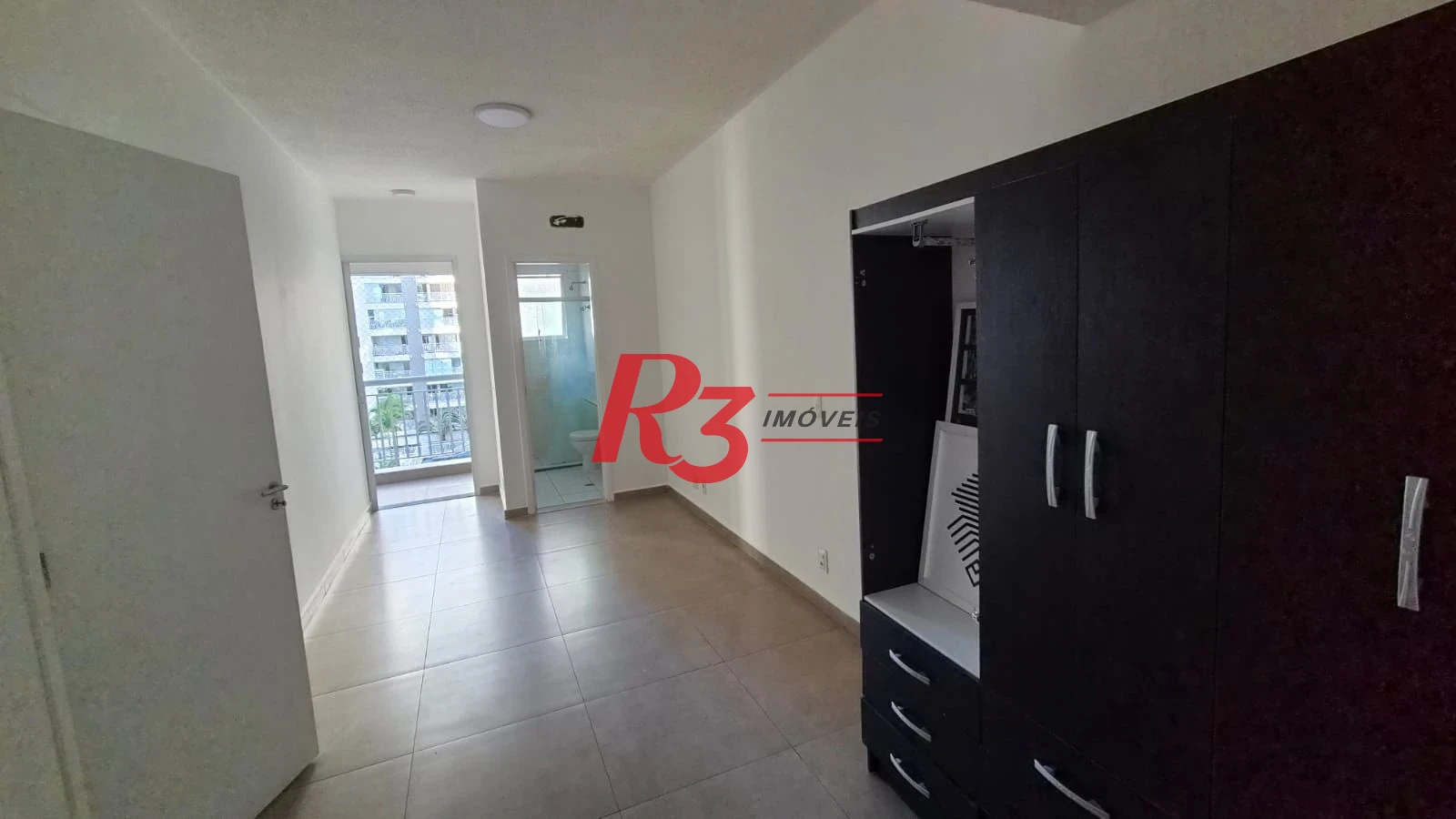 Apartamento com 1 dormitório para alugar, 50 m² por R$ 3.300,00/mês - Vila Matias - Santos/SP