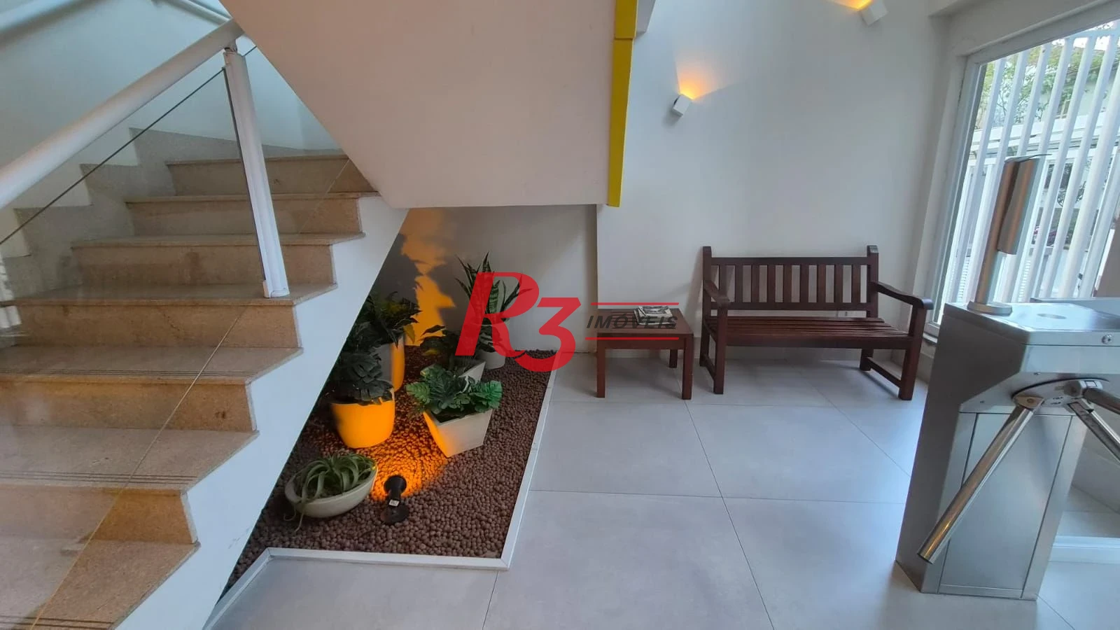 Apartamento com 1 dormitório para alugar, 50 m² por R$ 3.300,00/mês - Vila Matias - Santos/SP