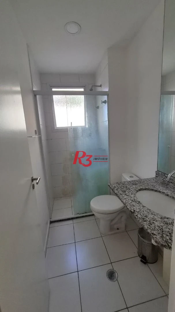 Apartamento com 1 dormitório para alugar, 50 m² por R$ 3.300,00/mês - Vila Matias - Santos/SP
