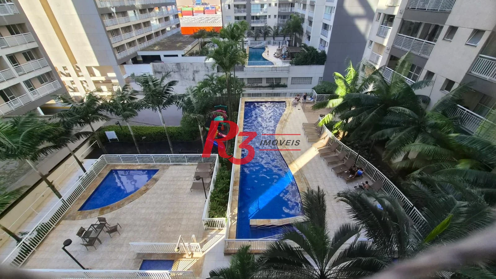 Apartamento com 1 dormitório para alugar, 50 m² por R$ 3.300,00/mês - Vila Matias - Santos/SP