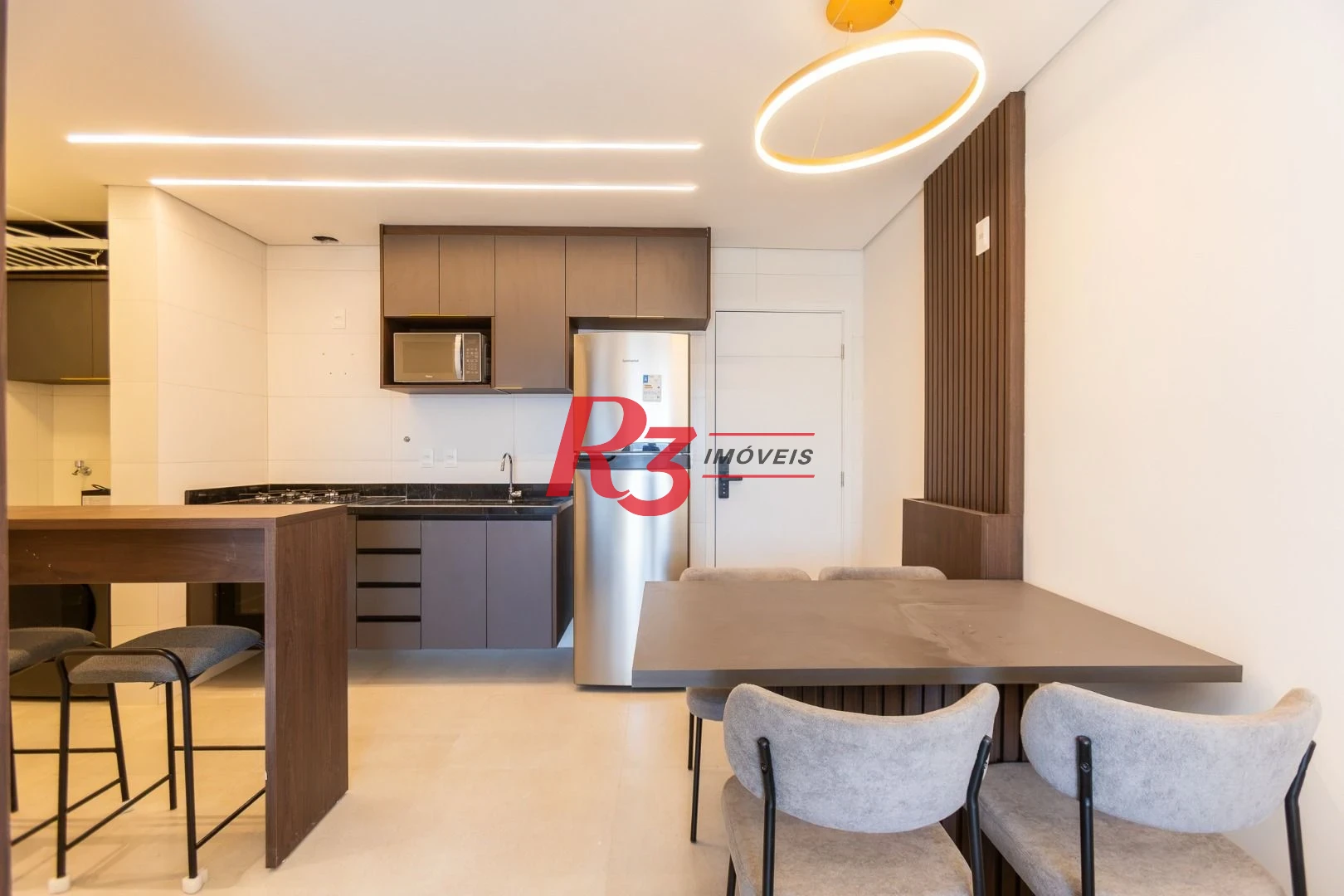 Apartamento com 2 dormitórios para alugar, 56 m² por R$ 5.500,02/mês - Macuco - Santos/SP