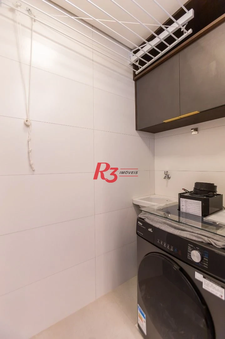 Apartamento com 2 dormitórios para alugar, 56 m² por R$ 5.500,02/mês - Macuco - Santos/SP