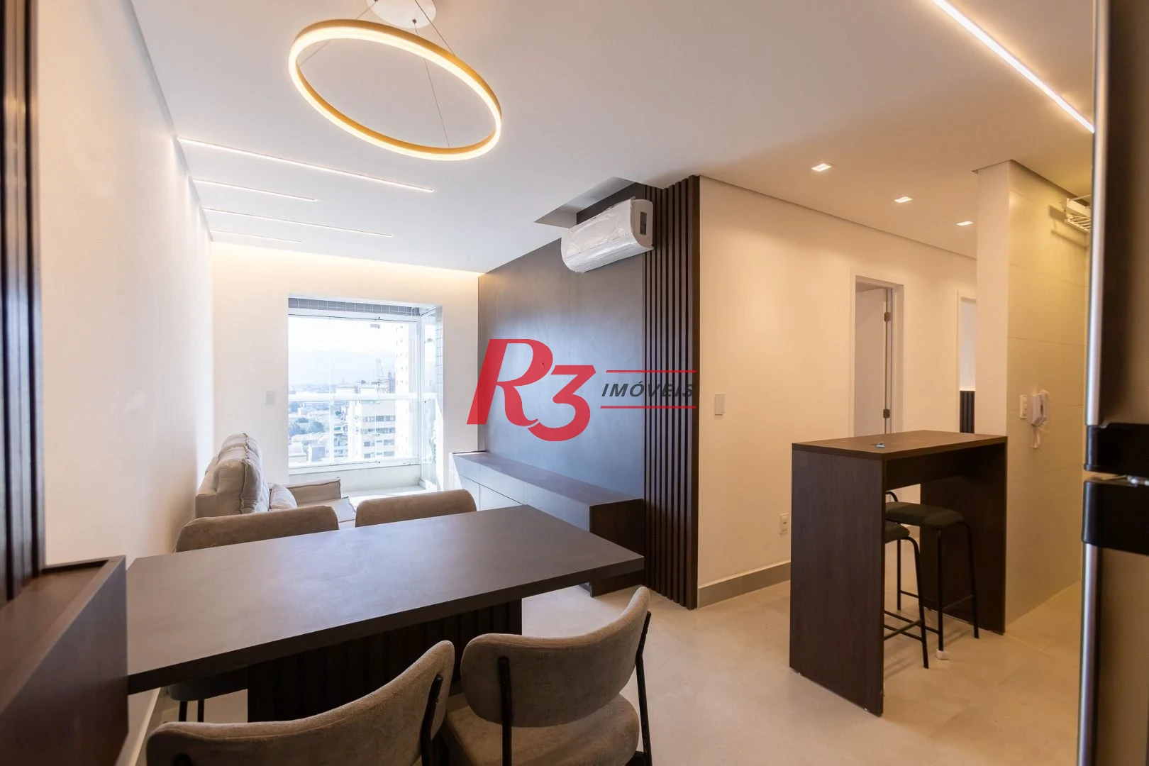 Apartamento com 2 dormitórios para alugar, 56 m² por R$ 5.500,02/mês - Macuco - Santos/SP