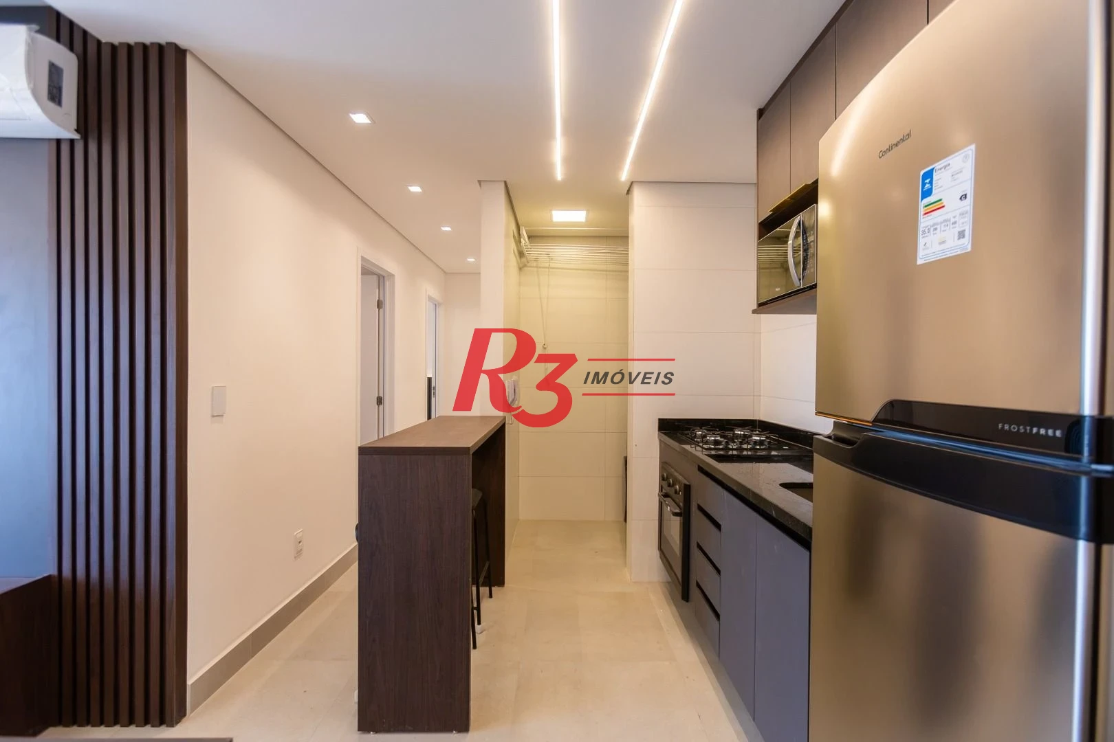 Apartamento com 2 dormitórios para alugar, 56 m² por R$ 5.500,02/mês - Macuco - Santos/SP