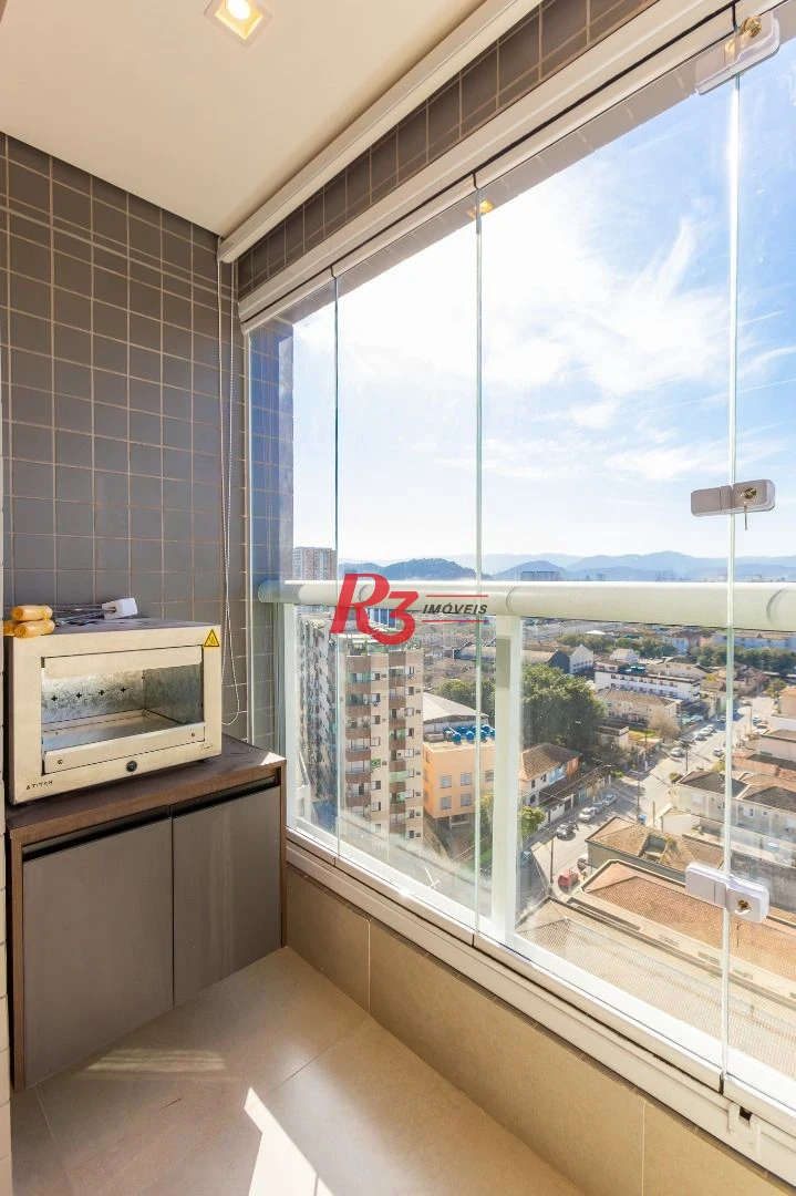 Apartamento com 2 dormitórios para alugar, 56 m² por R$ 5.500,02/mês - Macuco - Santos/SP