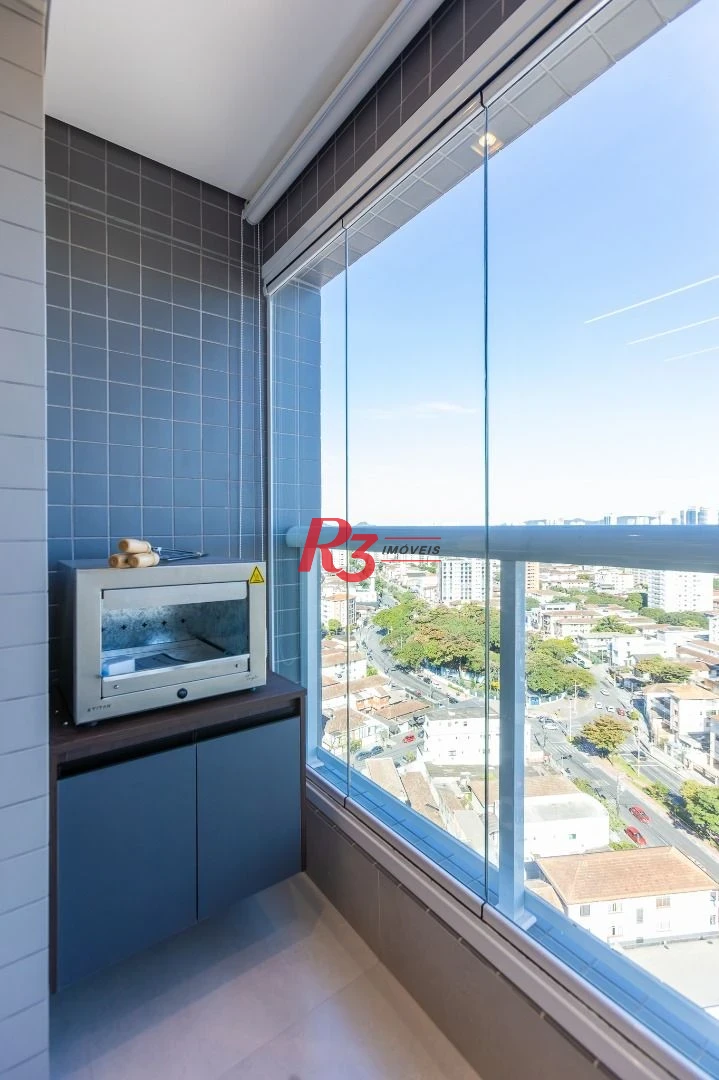 Apartamento com 2 dormitórios para alugar, 56 m² por R$ 4.800,02/mês - Macuco - Santos/SP