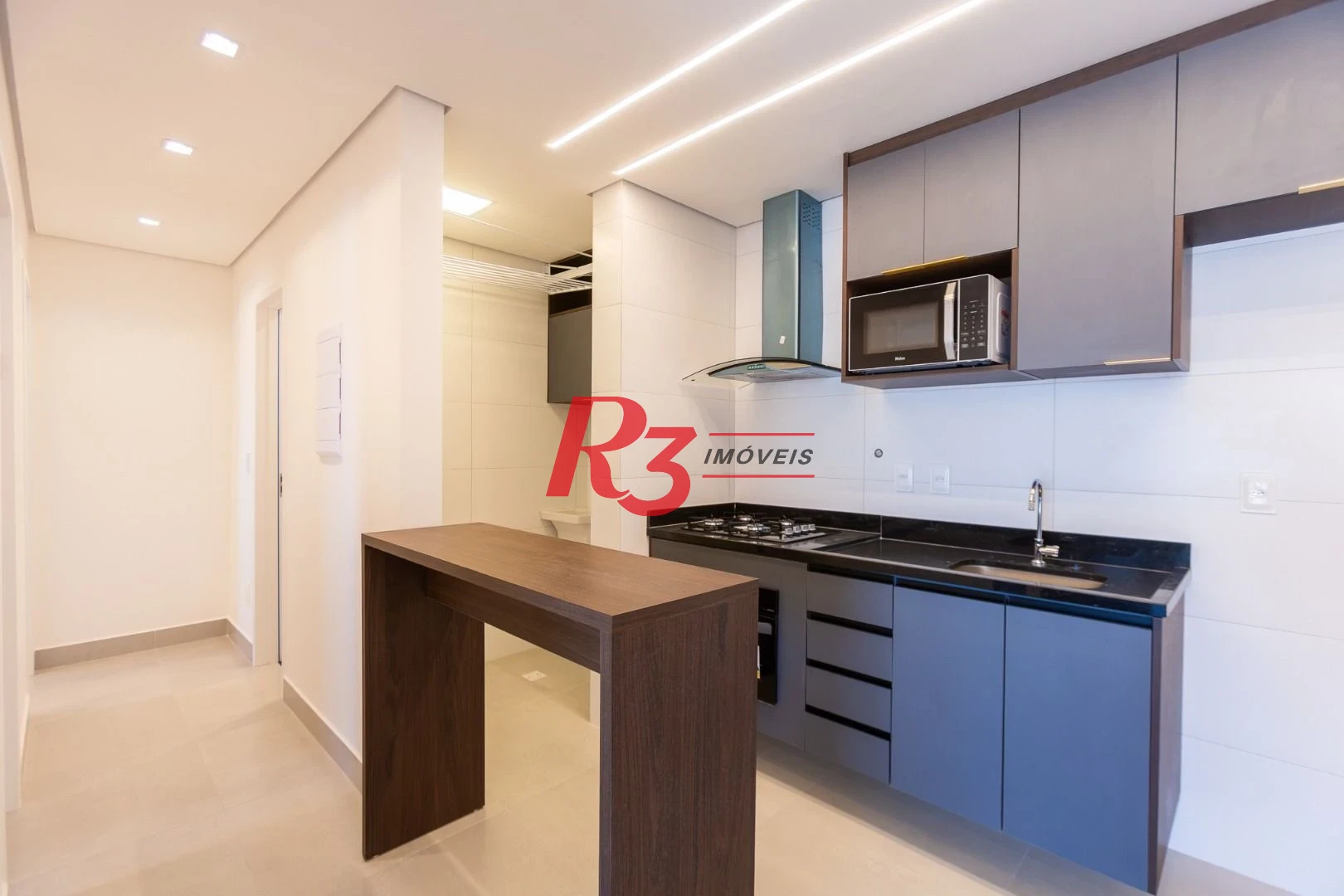 Apartamento com 2 dormitórios para alugar, 56 m² por R$ 4.800,02/mês - Macuco - Santos/SP