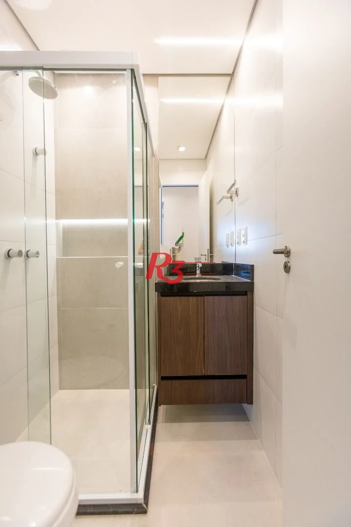 Apartamento com 2 dormitórios para alugar, 56 m² por R$ 4.800,02/mês - Macuco - Santos/SP