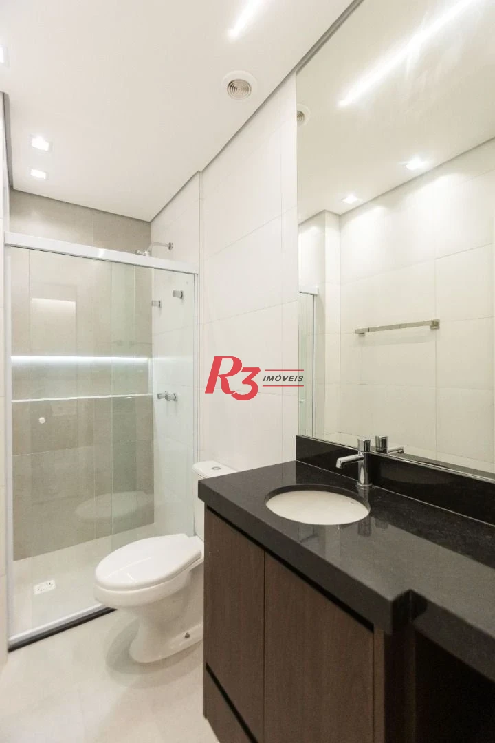 Apartamento para alugar, 56 m² por R$ 5.300,02/mês - Macuco - Santos/SP