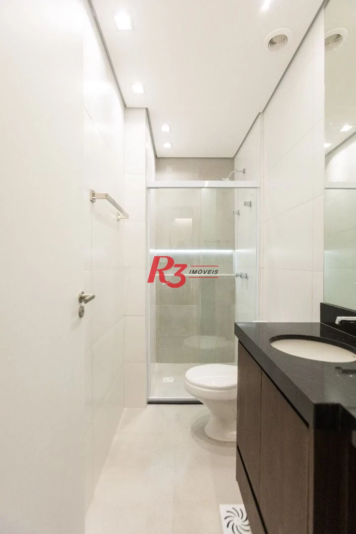 Apartamento para alugar, 56 m² por R$ 5.300,02/mês - Macuco - Santos/SP