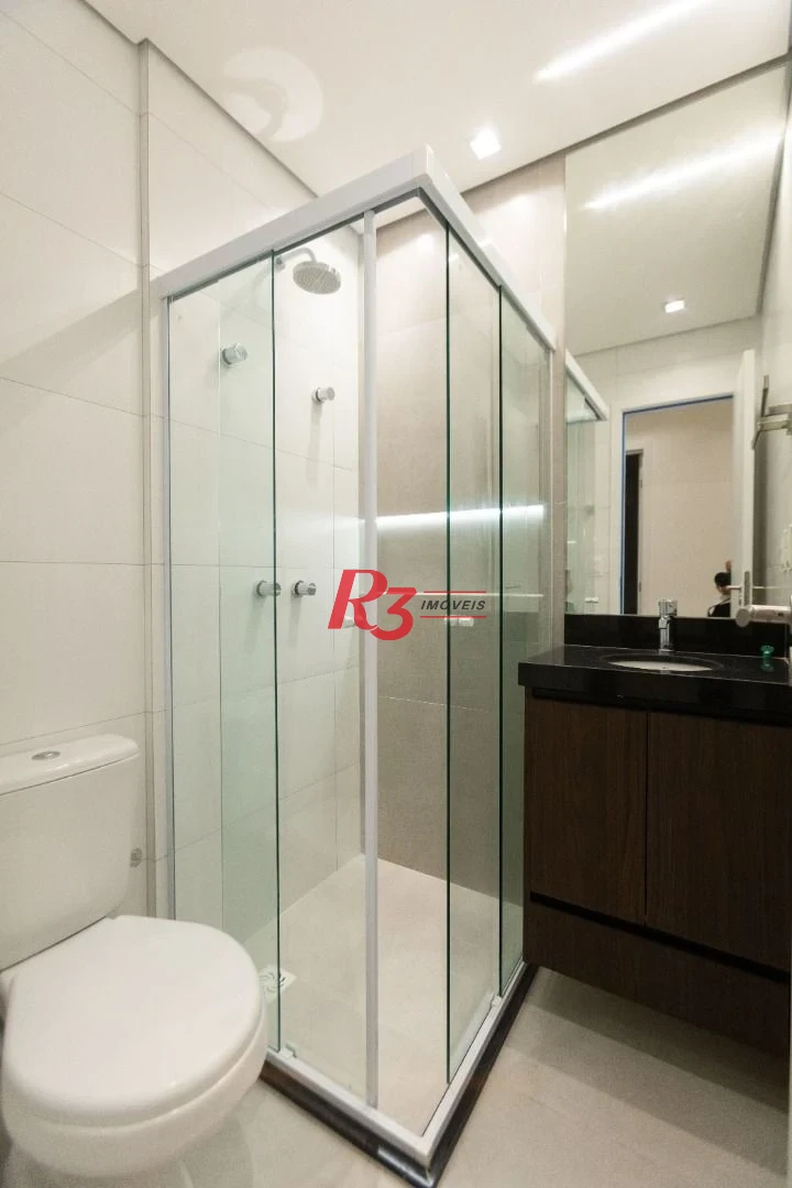 Apartamento para alugar, 56 m² por R$ 5.300,02/mês - Macuco - Santos/SP