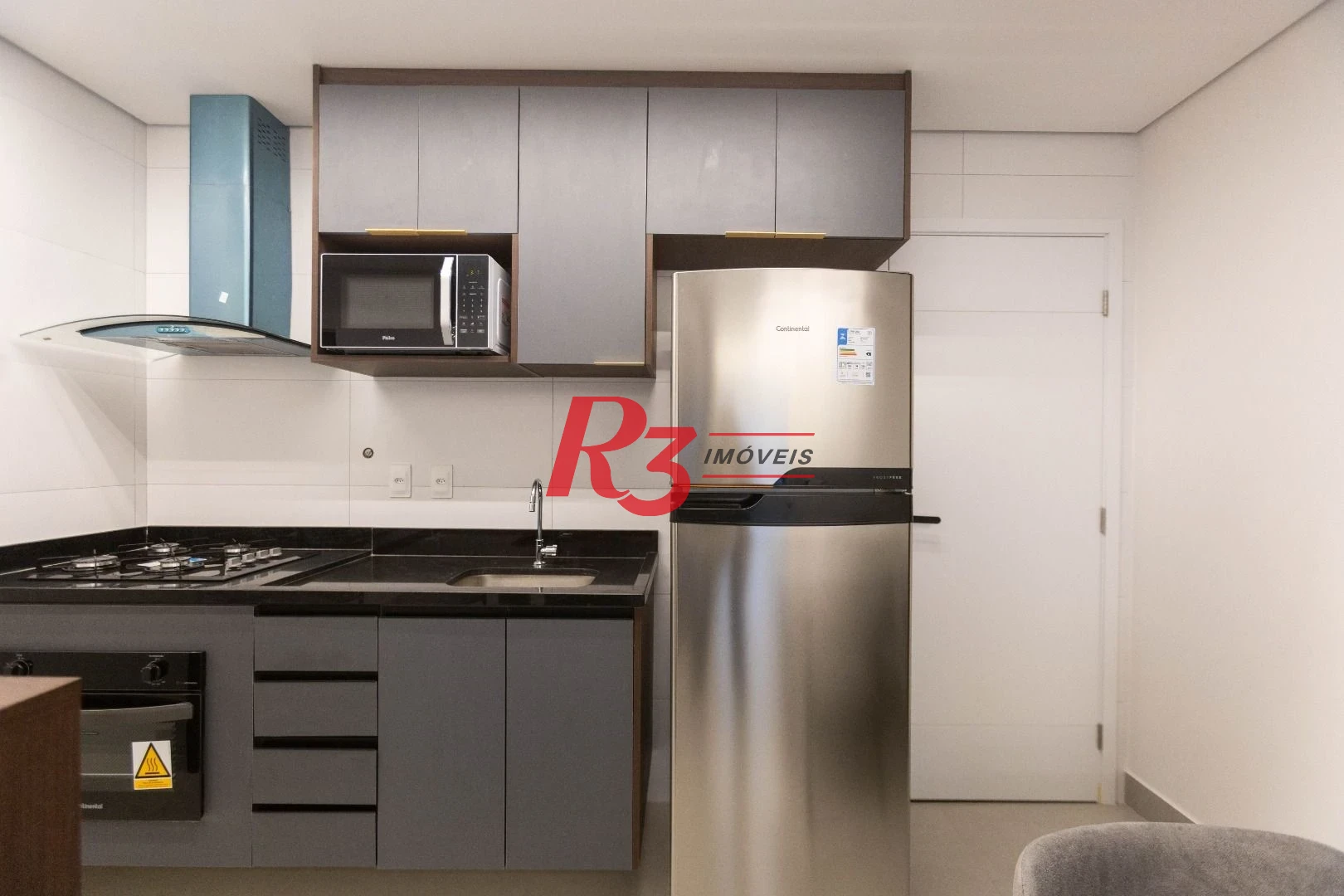 Apartamento para alugar, 56 m² por R$ 5.300,02/mês - Macuco - Santos/SP