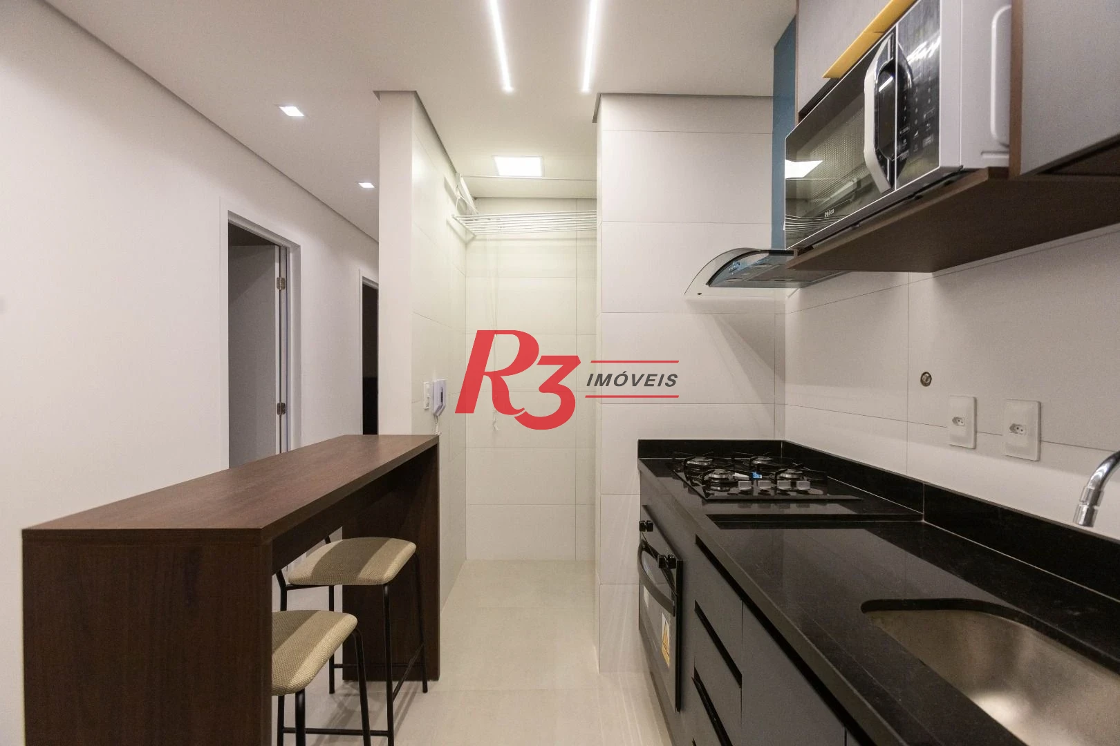 Apartamento para alugar, 56 m² por R$ 5.300,02/mês - Macuco - Santos/SP