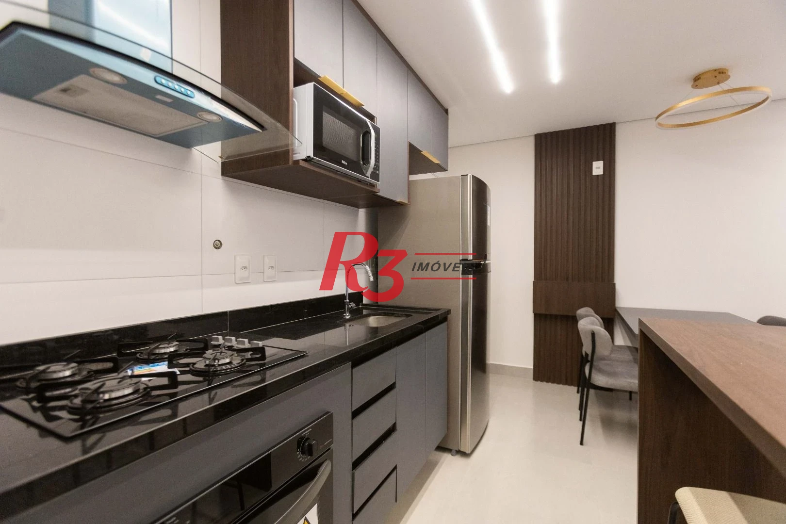 Apartamento para alugar, 56 m² por R$ 5.300,02/mês - Macuco - Santos/SP