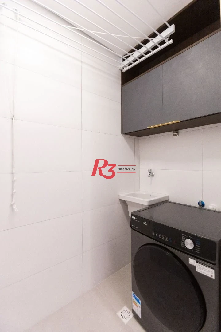 Apartamento para alugar, 56 m² por R$ 5.300,02/mês - Macuco - Santos/SP