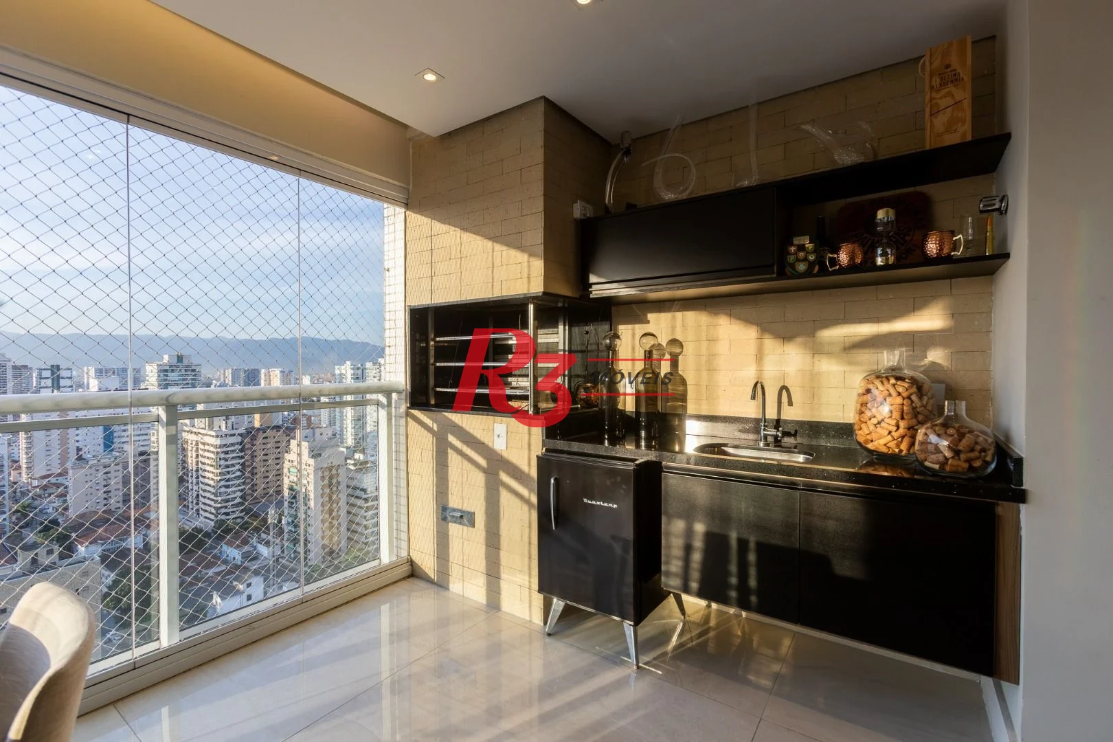 Apartamento com 4 dormitórios à venda, 180 m² por R$ 3.400.000,00 - Gonzaga - Santos/SP