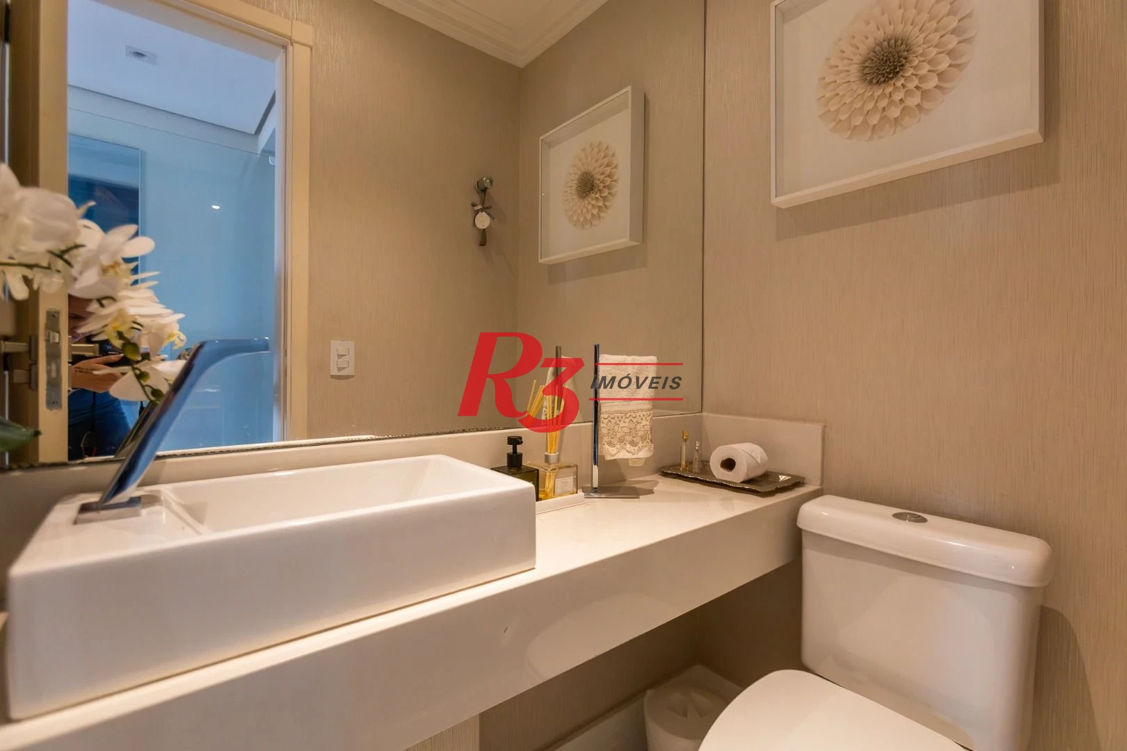 Apartamento com 4 dormitórios à venda, 180 m² por R$ 3.400.000,00 - Gonzaga - Santos/SP