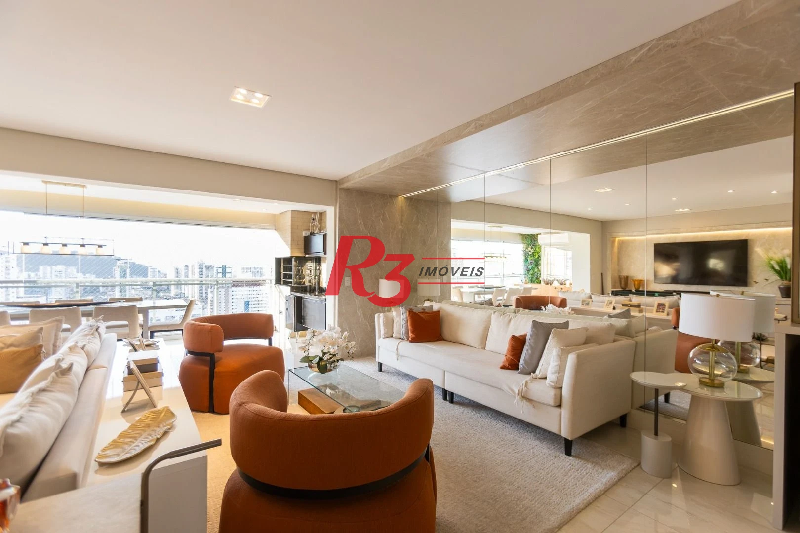 Apartamento com 4 dormitórios à venda, 180 m² por R$ 3.400.000,00 - Gonzaga - Santos/SP