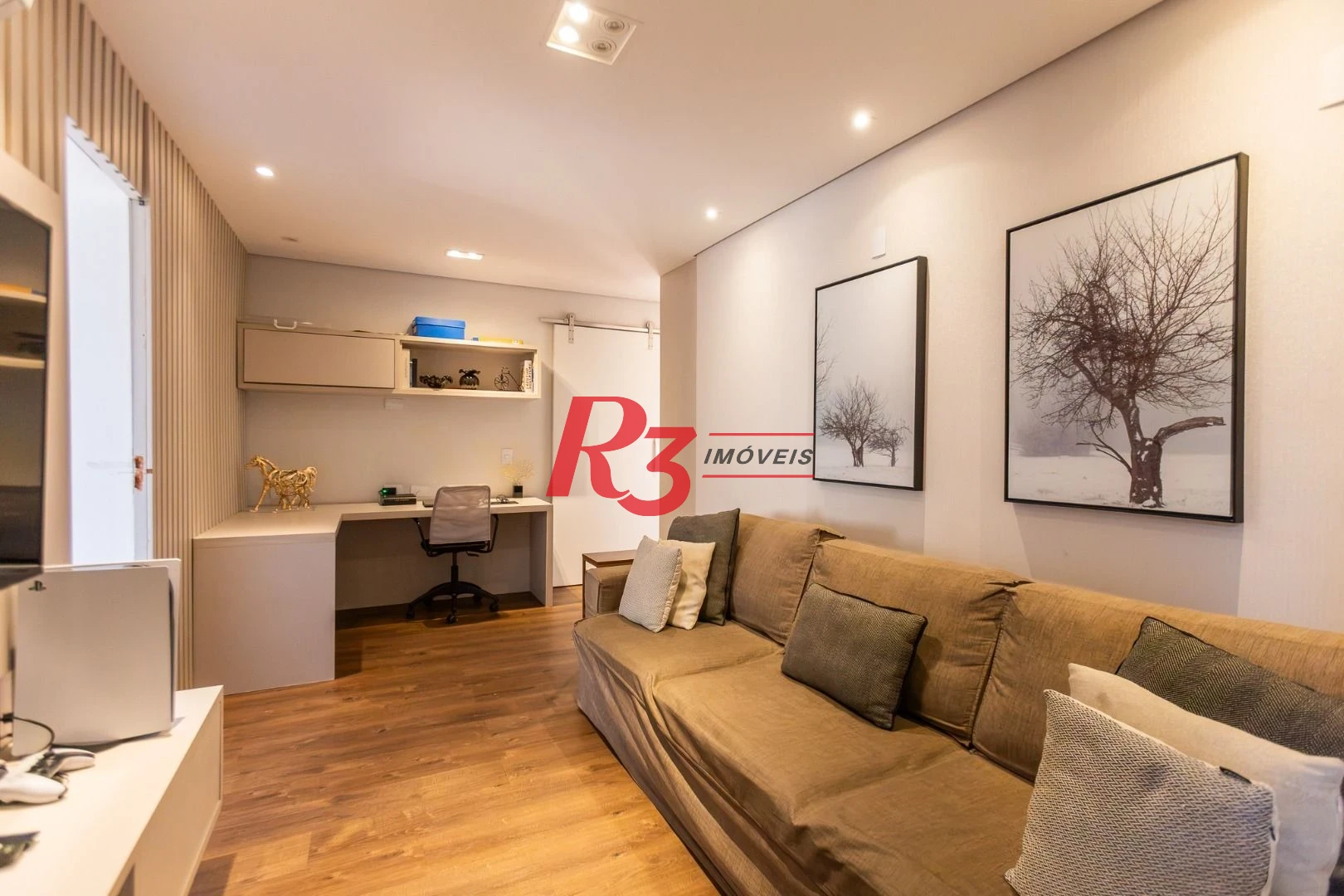 Apartamento com 4 dormitórios à venda, 180 m² por R$ 3.400.000,00 - Gonzaga - Santos/SP
