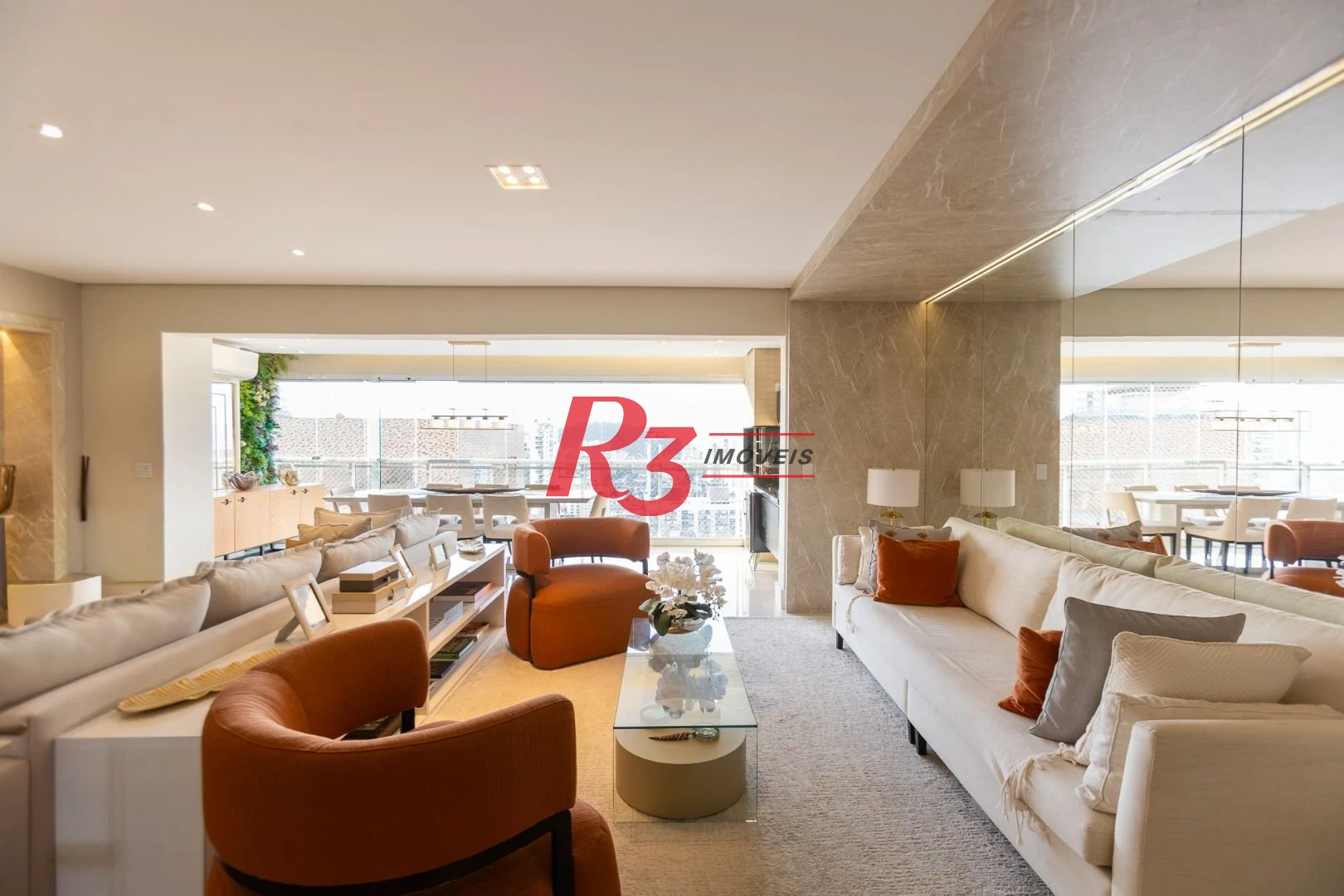 Apartamento com 4 dormitórios à venda, 180 m² por R$ 3.400.000,00 - Gonzaga - Santos/SP