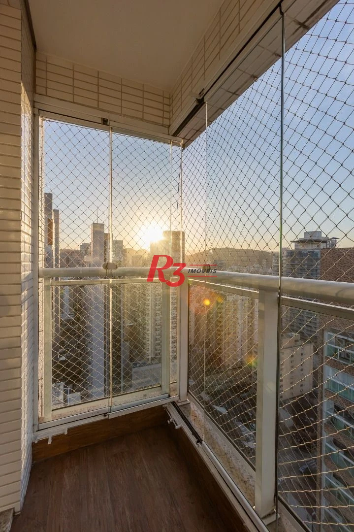 Apartamento com 4 dormitórios à venda, 180 m² por R$ 3.400.000,00 - Gonzaga - Santos/SP