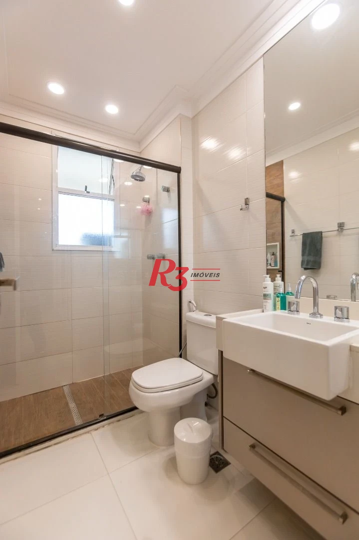 Apartamento com 4 dormitórios à venda, 180 m² por R$ 3.400.000,00 - Gonzaga - Santos/SP