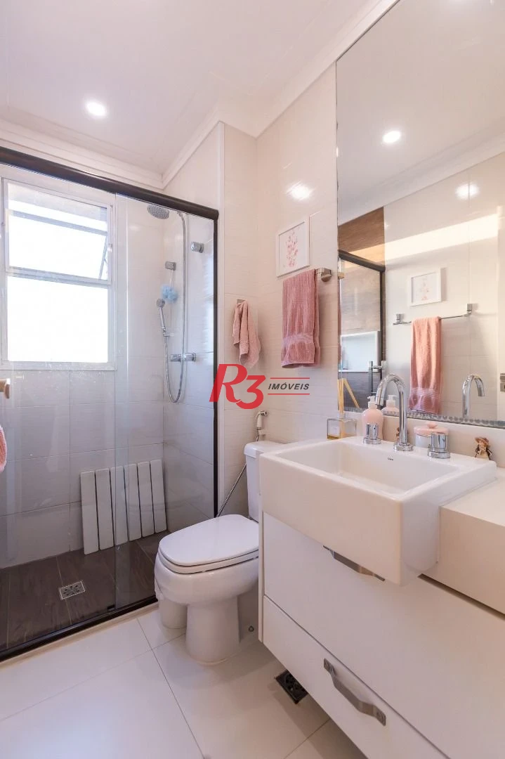 Apartamento com 4 dormitórios à venda, 180 m² por R$ 3.400.000,00 - Gonzaga - Santos/SP