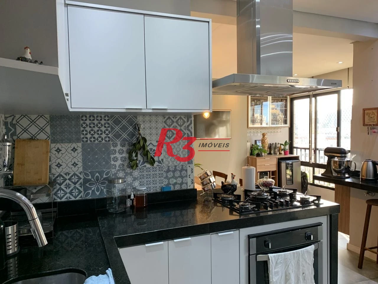 Apartamento com 3 dormitórios à venda, 115 m² por R$ 1.400.000,00 - Gonzaga - Santos/SP