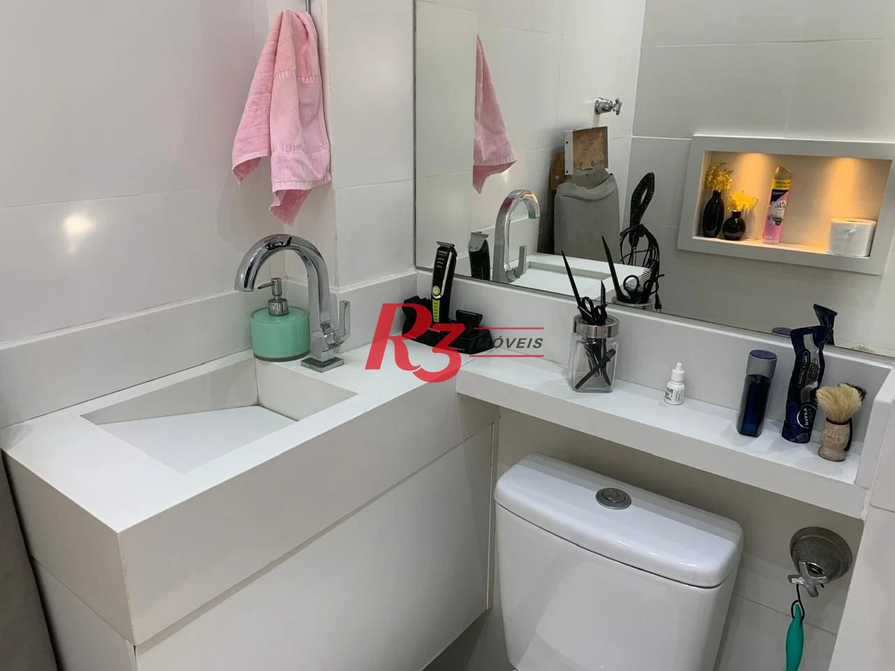 Apartamento com 3 dormitórios à venda, 115 m² por R$ 1.400.000,00 - Gonzaga - Santos/SP