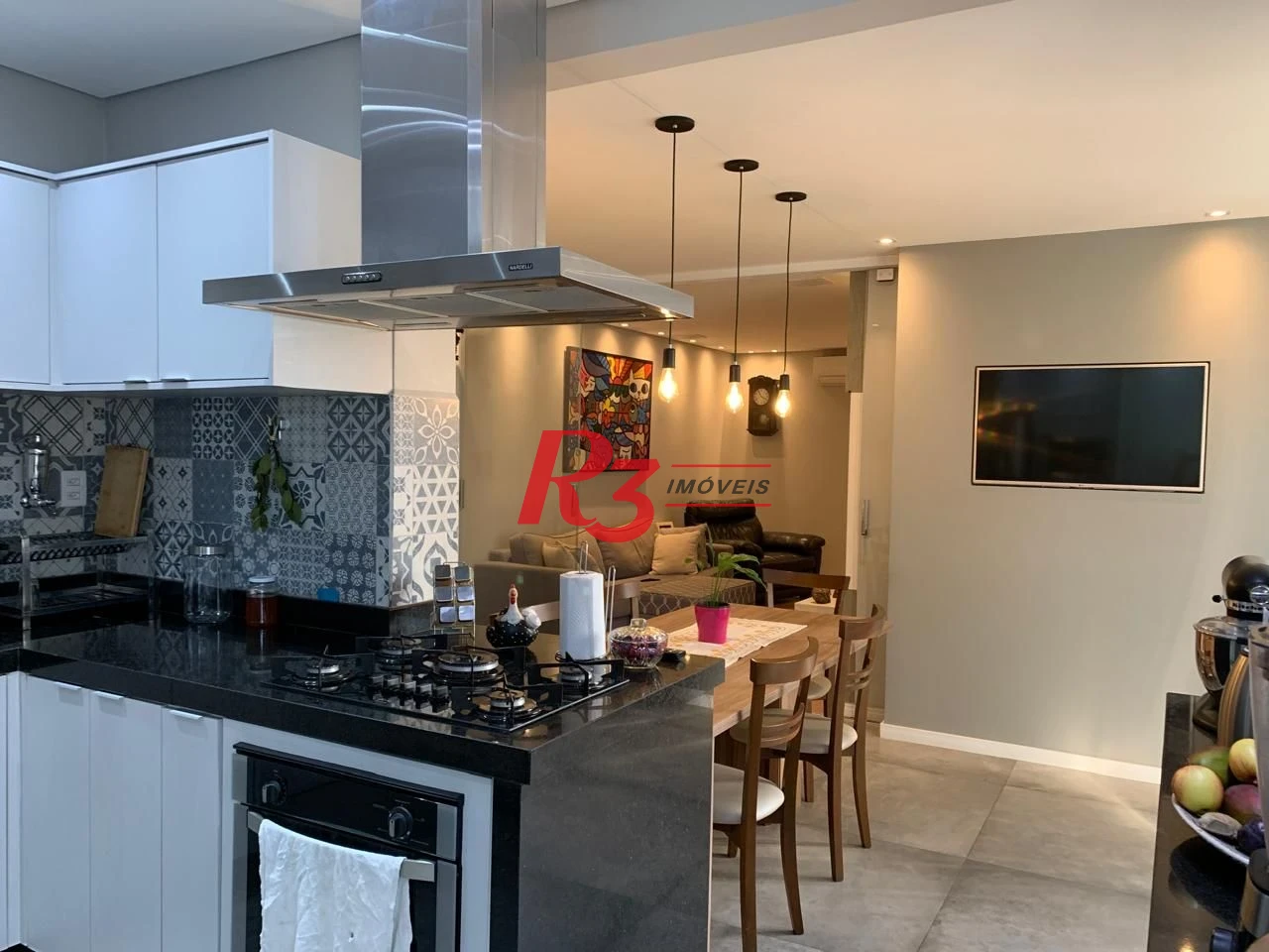 Apartamento com 3 dormitórios à venda, 115 m² por R$ 1.400.000,00 - Gonzaga - Santos/SP