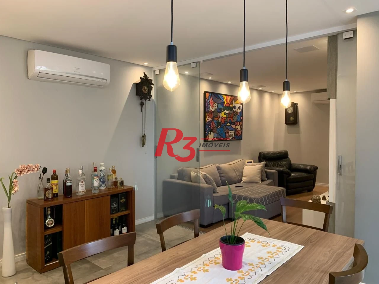 Apartamento com 3 dormitórios à venda, 115 m² por R$ 1.400.000,00 - Gonzaga - Santos/SP