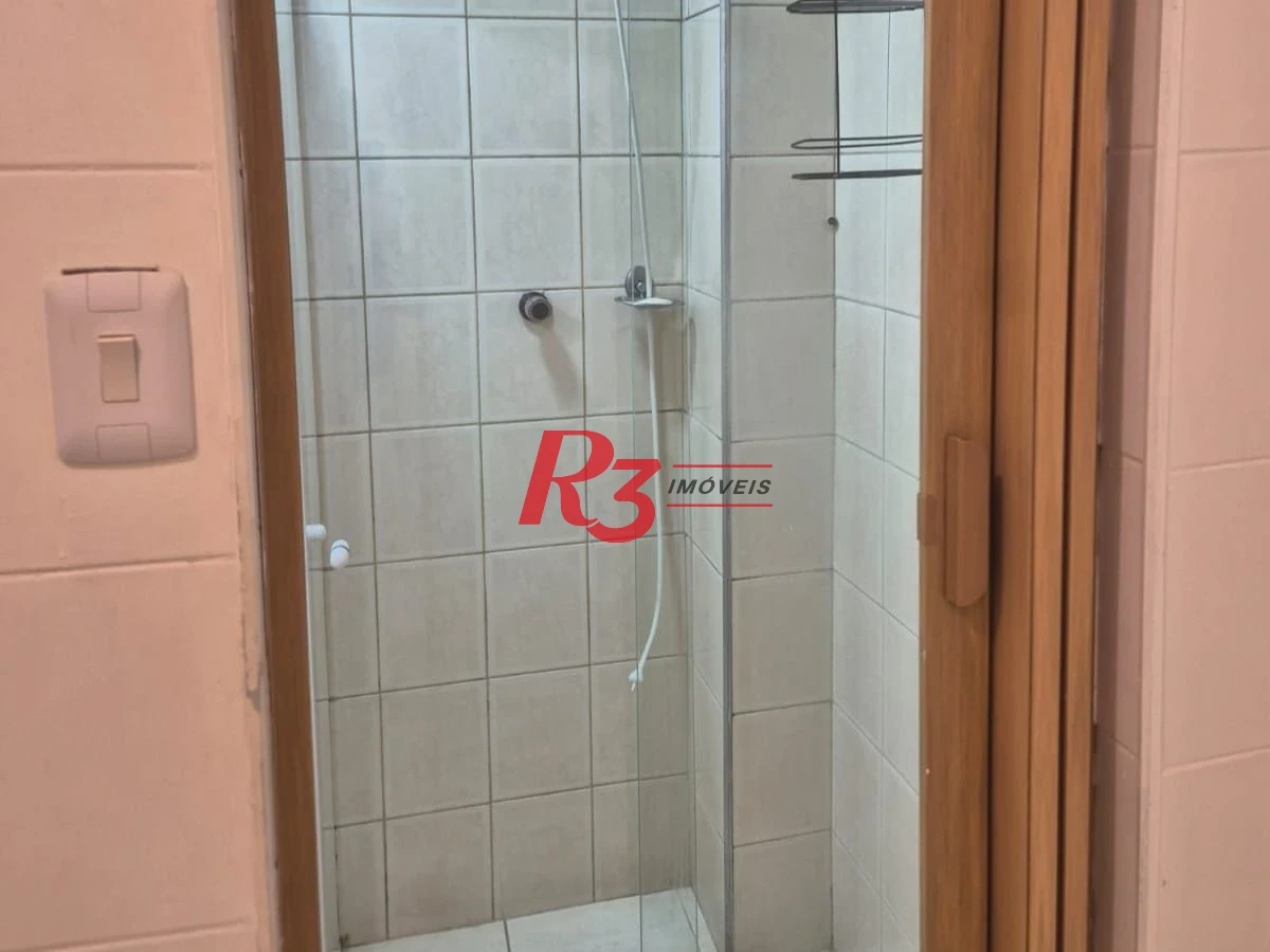 Kitnet com 1 dormitório para alugar, 30 m² por R$ 3.000,00/mês - Boqueirão - Santos/SP
